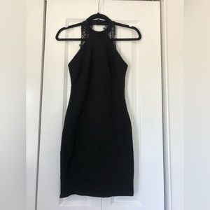 Lulu’s Endlessly Alluring Black Lace Bodycon Dress